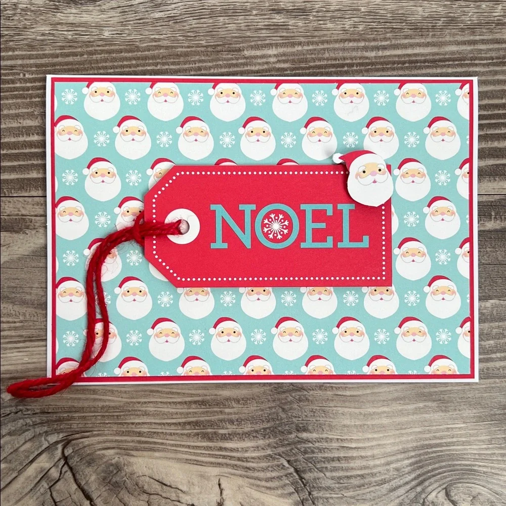 Handmade Christmas and Holiday Cards Set of 10 5”x7” Includes Envelopes